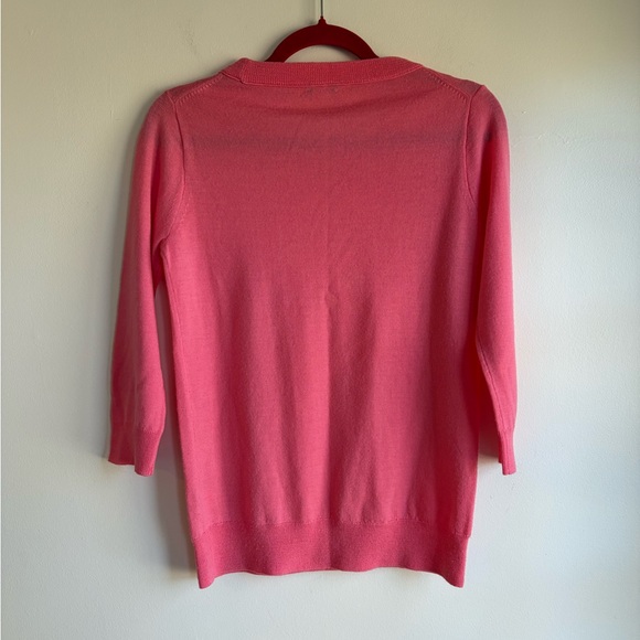 J. Crew 100% Merino Wool 3/4 Sleeve Sweater Size XS - Picture 3 of 4